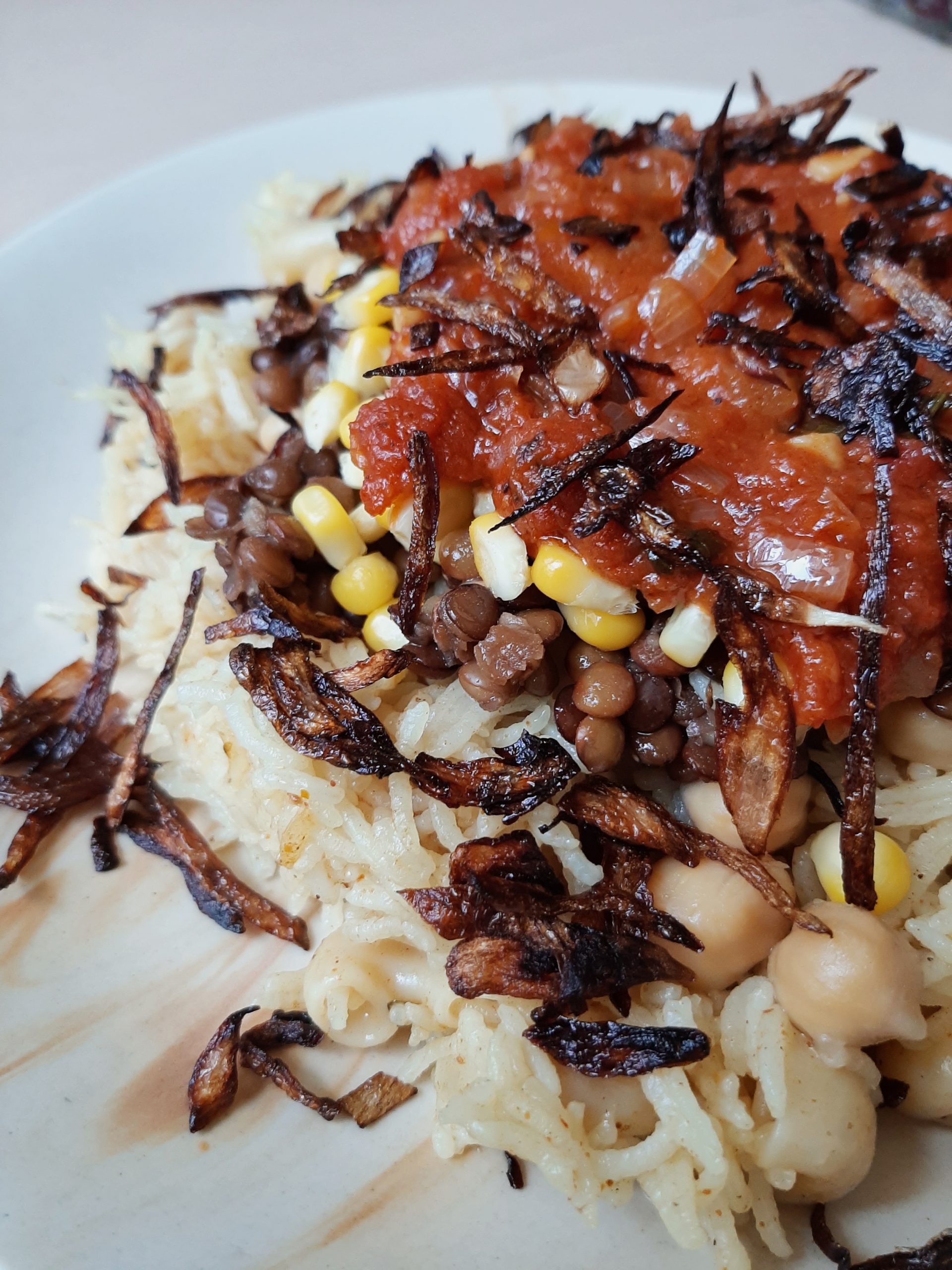 Koshari: The Khichdi of Egypt!