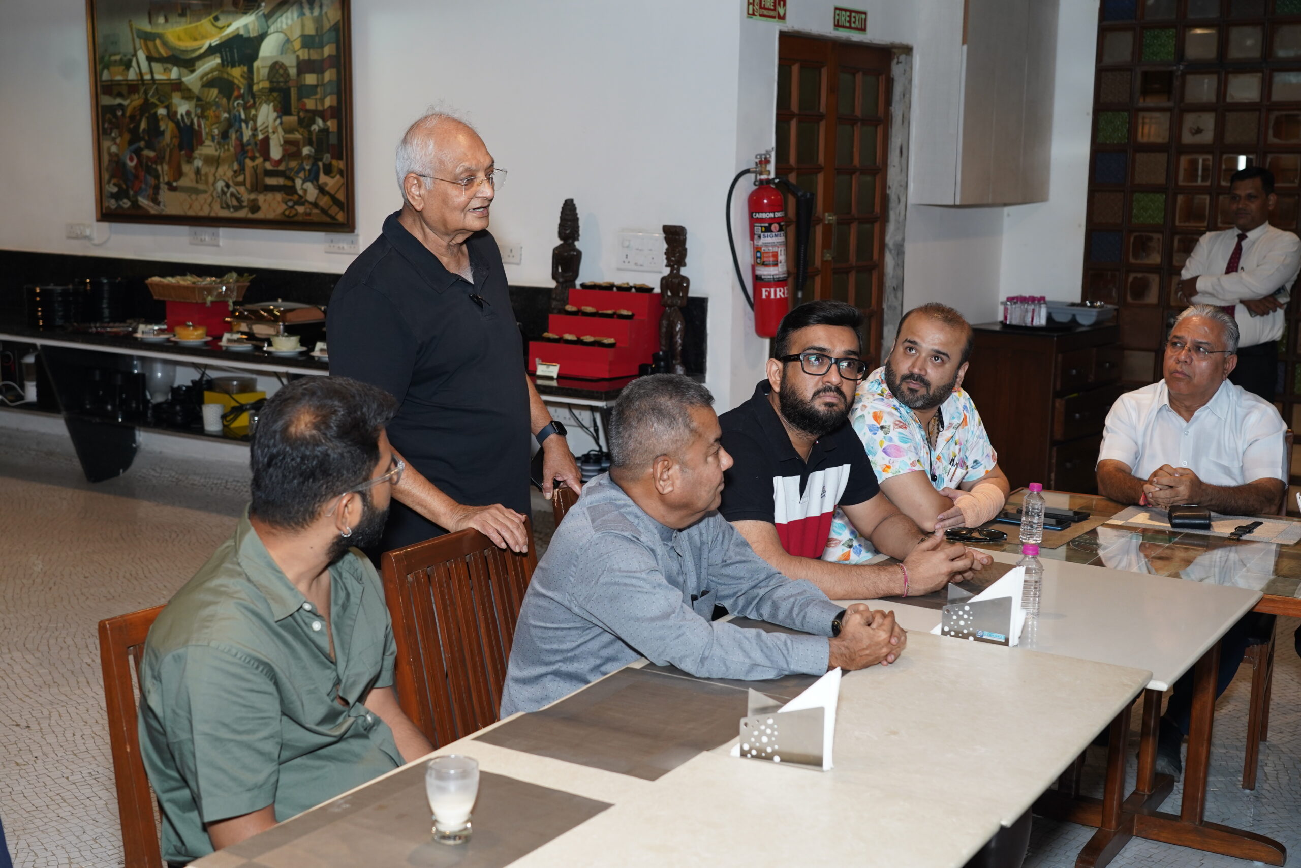 IFEA founders organised a meeting