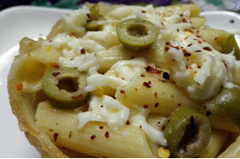 Pasta in Edible Bowl